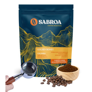 Golden Honey Colombia Molido Espresso Filtro Cesta sin Presurizar