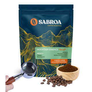 Mountain Essence Descafeinado México Molido Espresso Filtro Cesta sin Presurizar