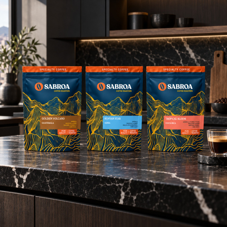 Portada del pack Ruta del Cacao en una cocina negra con mármol oscuro