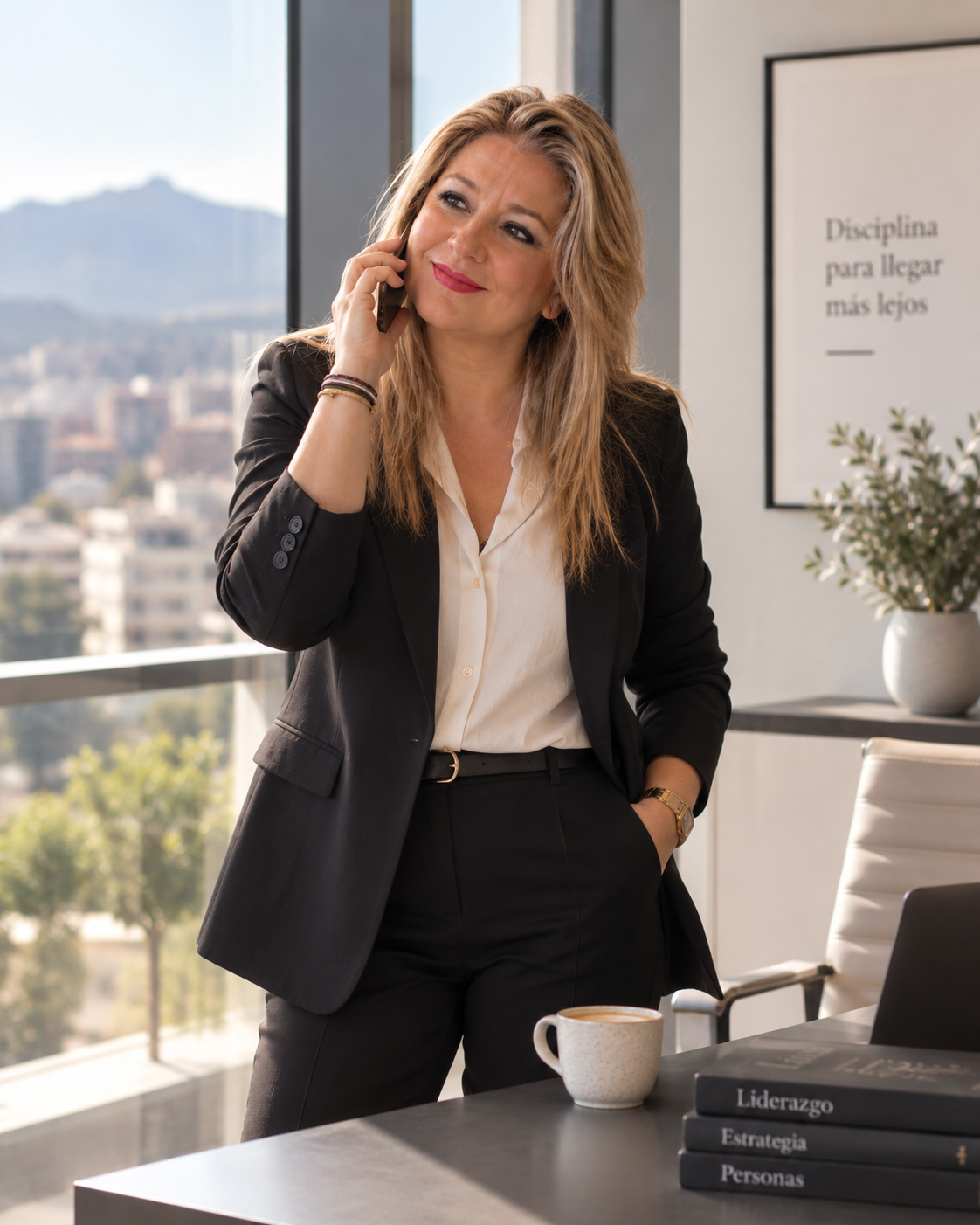 Juana María, al comienzo del proyecto Sabroa