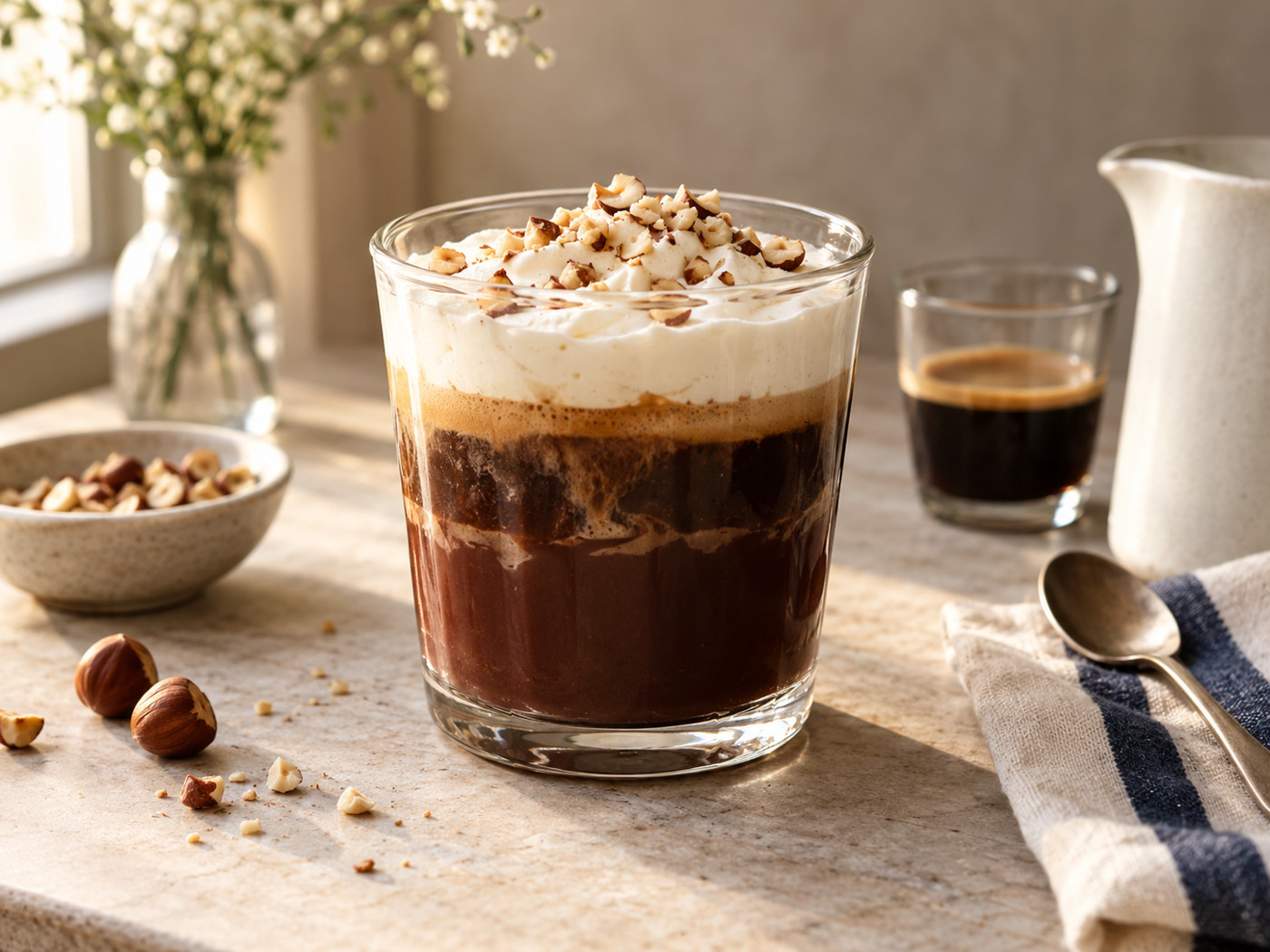 Bicerin: café y chocolate en capas