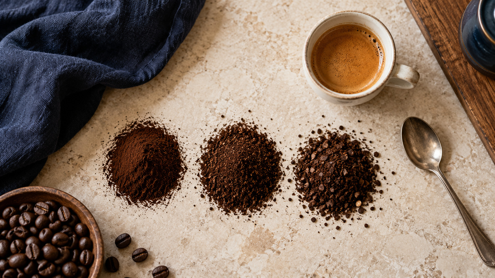 Imagen que acompaña la explicación: ¿Qué molienda elijo para mi cafetera?