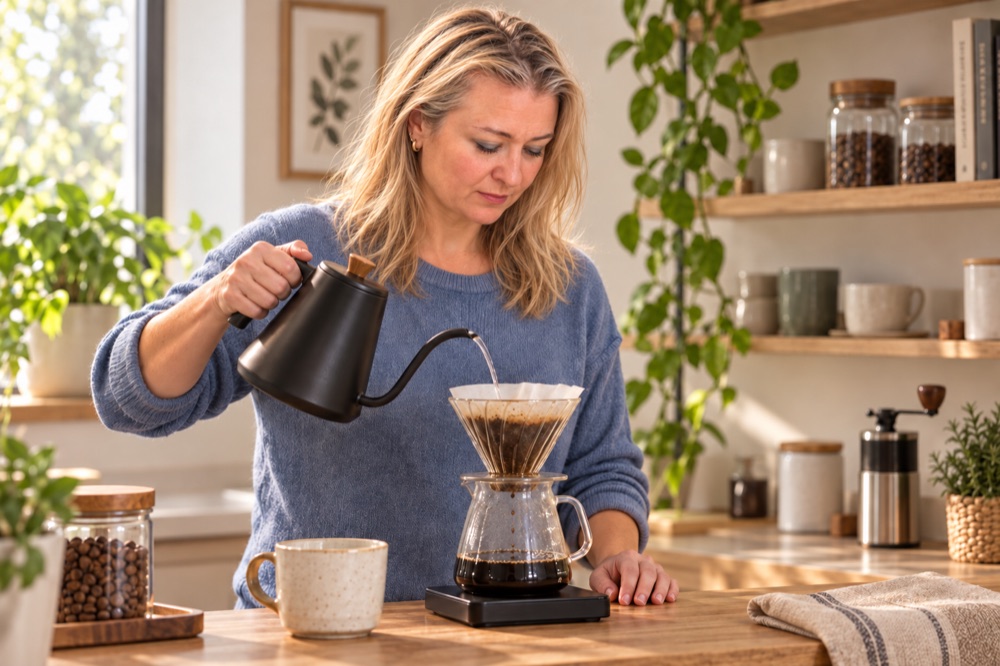 Juana María acompaña el bloque Prepara tu café