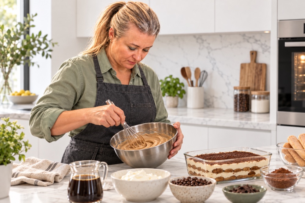Juana María acompaña el bloque Recetas con café